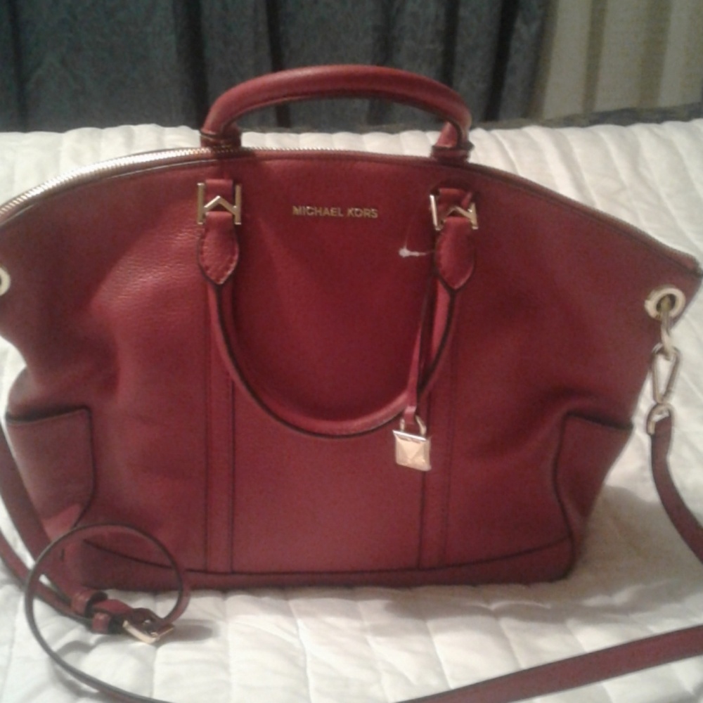 Michael Kors Red Beckett bag